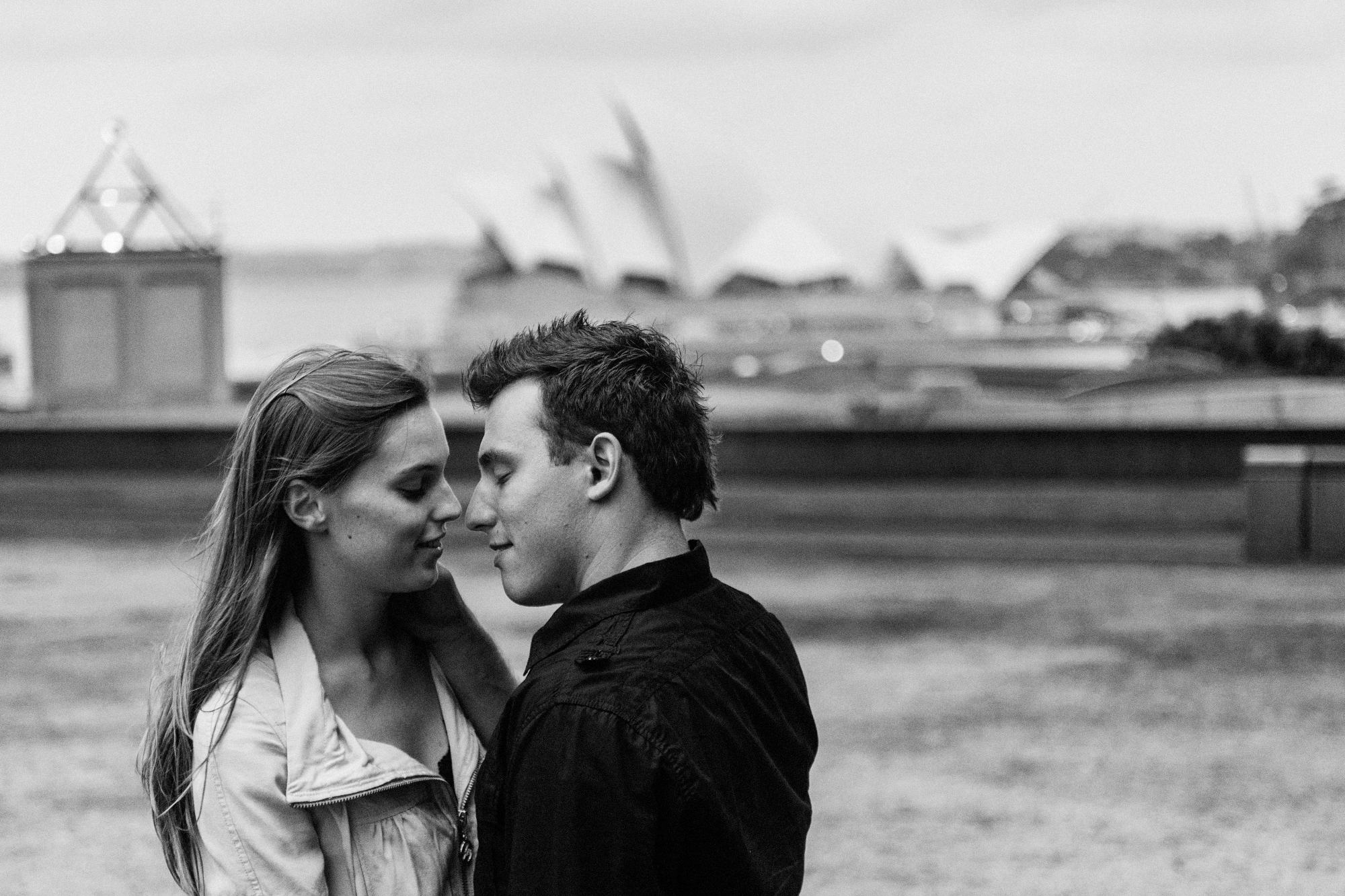 Sydney Harbour pre-wedding session