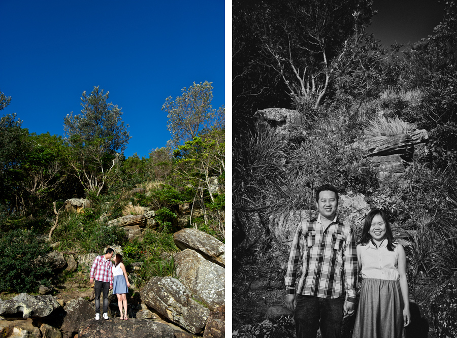 Manly engagement session