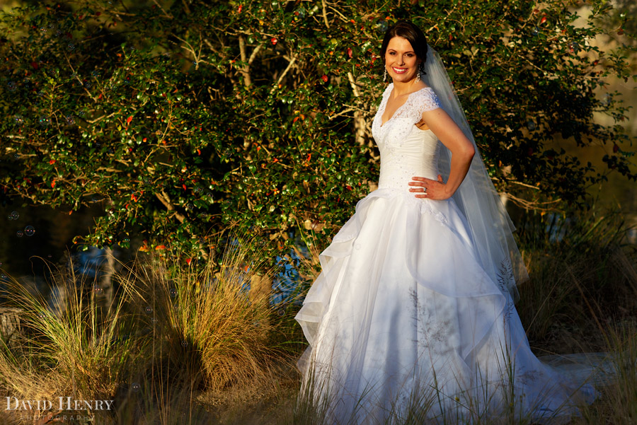 Wedding photos at Lake Parramatta
