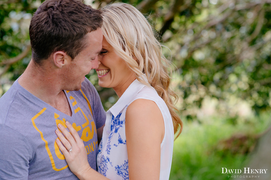 Engagement photos with James Maloney and Jess Anderson in Centennial Park