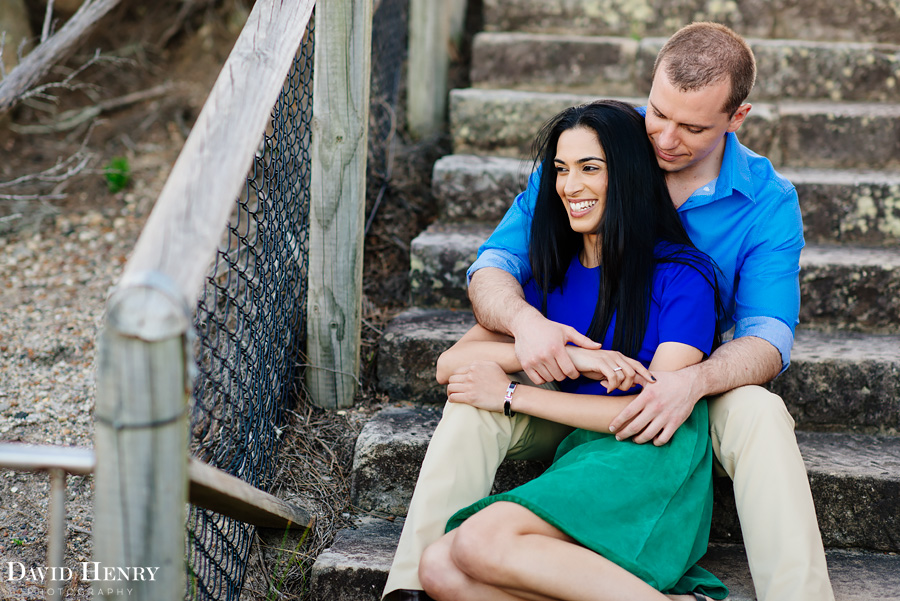 Engagement photos with Michael and Casey at North Head