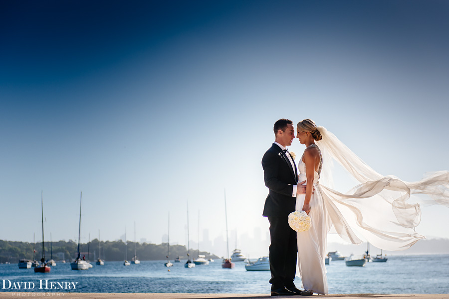 Wedding photos at Watsons Bay