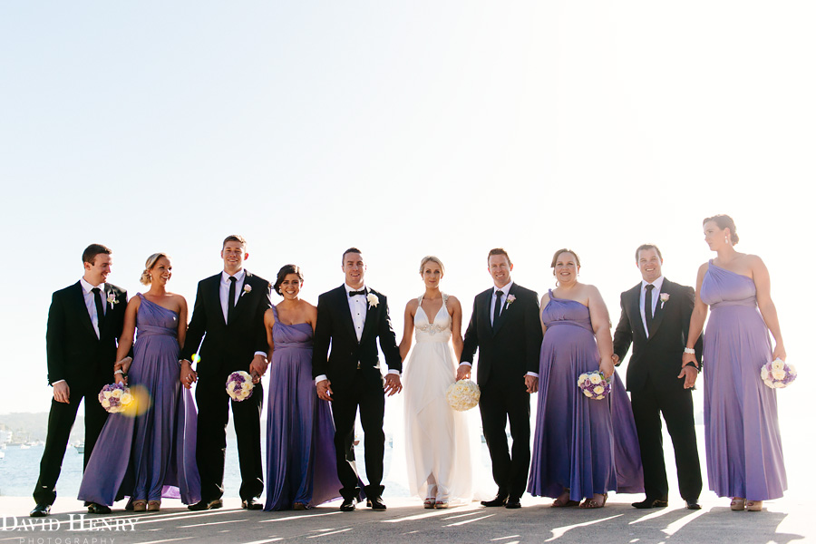 Wedding photos at Watsons Bay