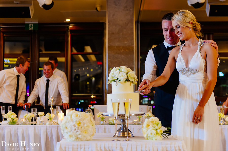 Wedding cake by Sparkle Cupcakery