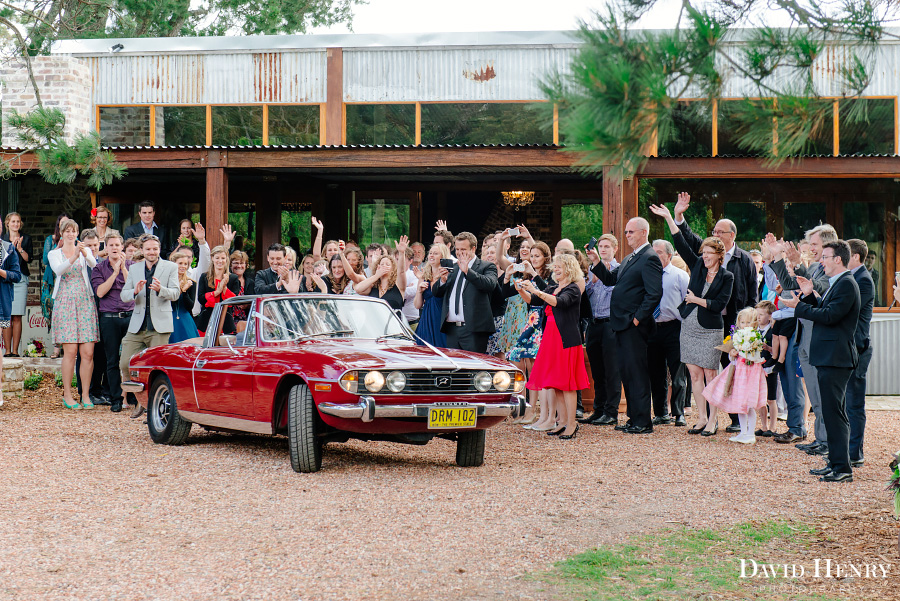 Wedding reception at Mali Brae Farm