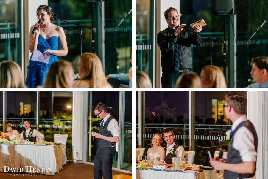 Wedding reception at Seacliff Restaurant, Wollongong