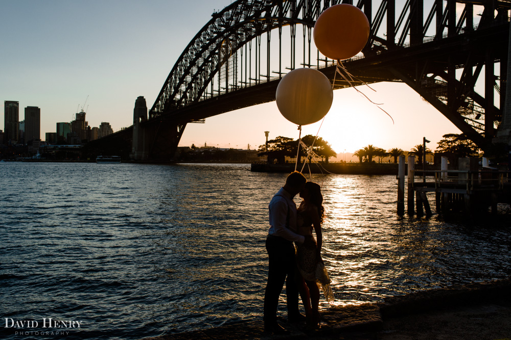 Sydney Harbour Wedding Sunset
