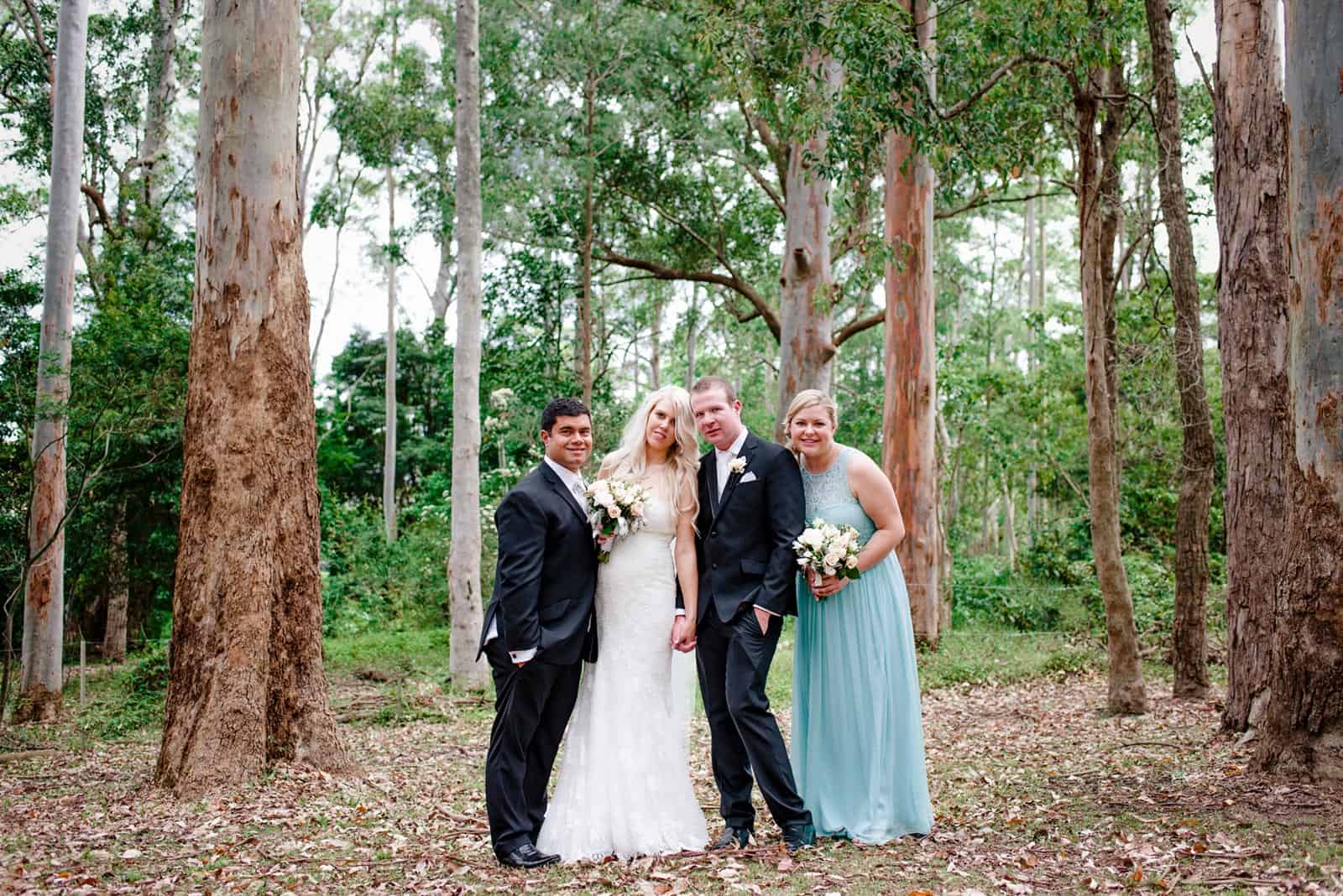 Aussie bush wedding photos