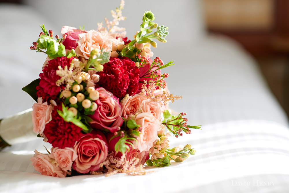 beautiful bridal bouquet by Liz O'Toole