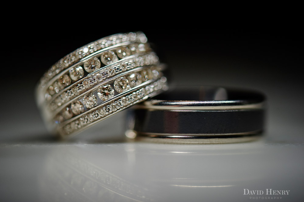 Engagement and wedding rings