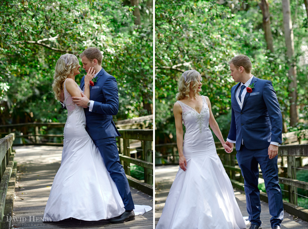 Bride and Groom at The Sebel Resort and Spa Hawkesbury Valley