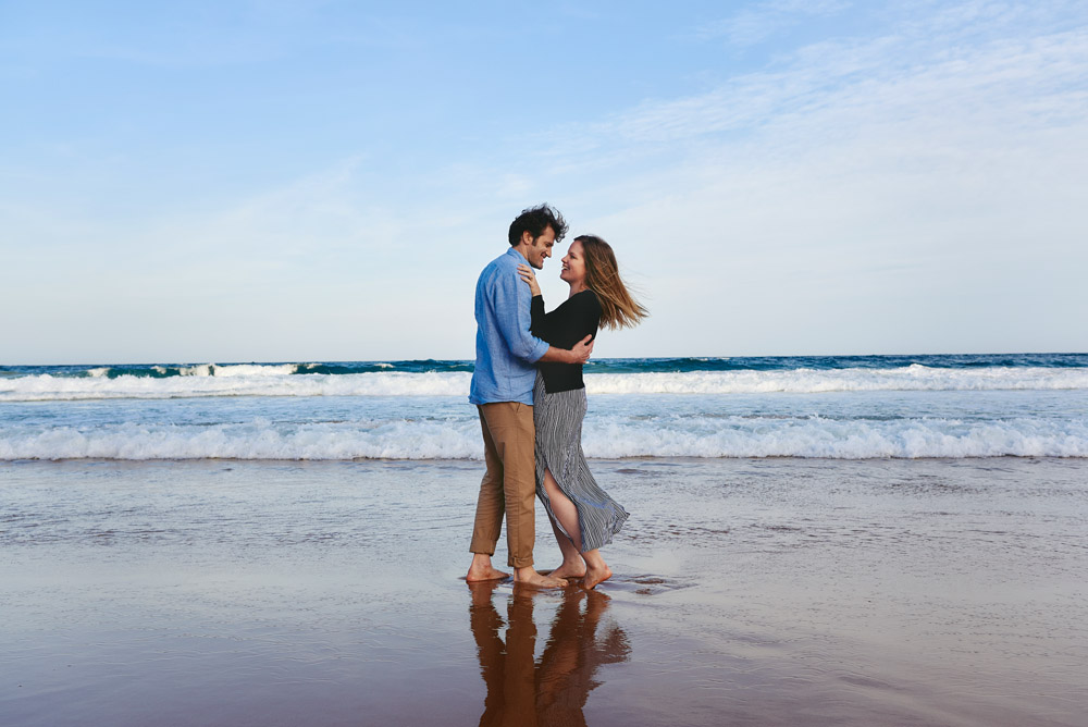 A beautiful engagement session at Palm Beach