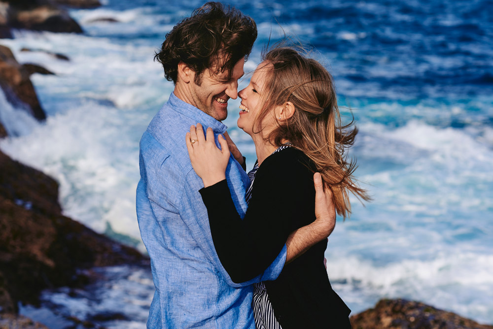 A beautiful engagement session at Whale Beach