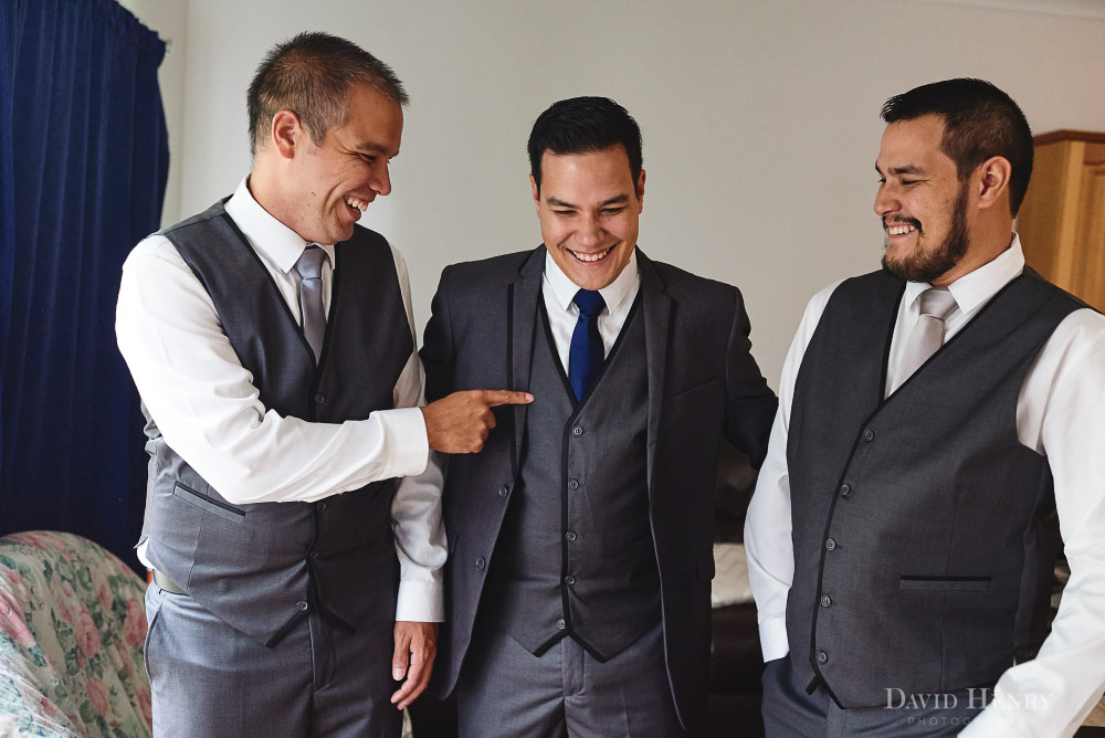 Groom with his brothers