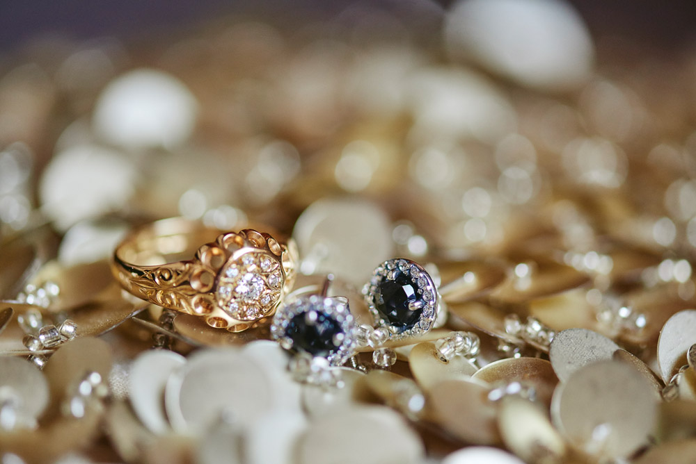 The brides jewellery