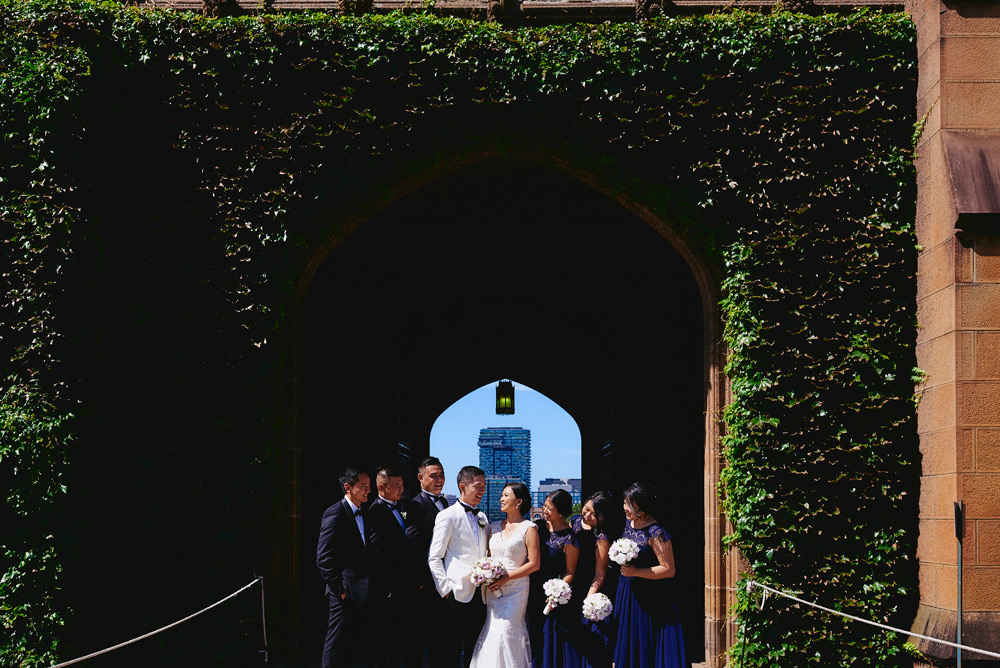 Sydney University wedding photos