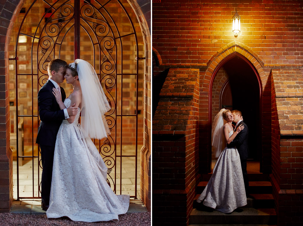 wedding photos at newcastle cathedral