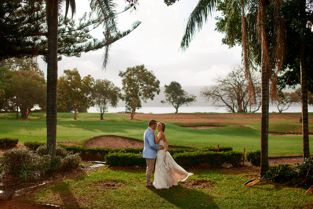 Palm Beach golf club wedding photos