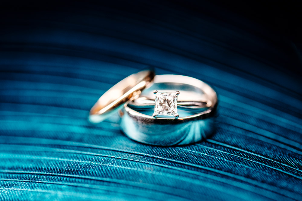Wedding rings for wandin estate wedding