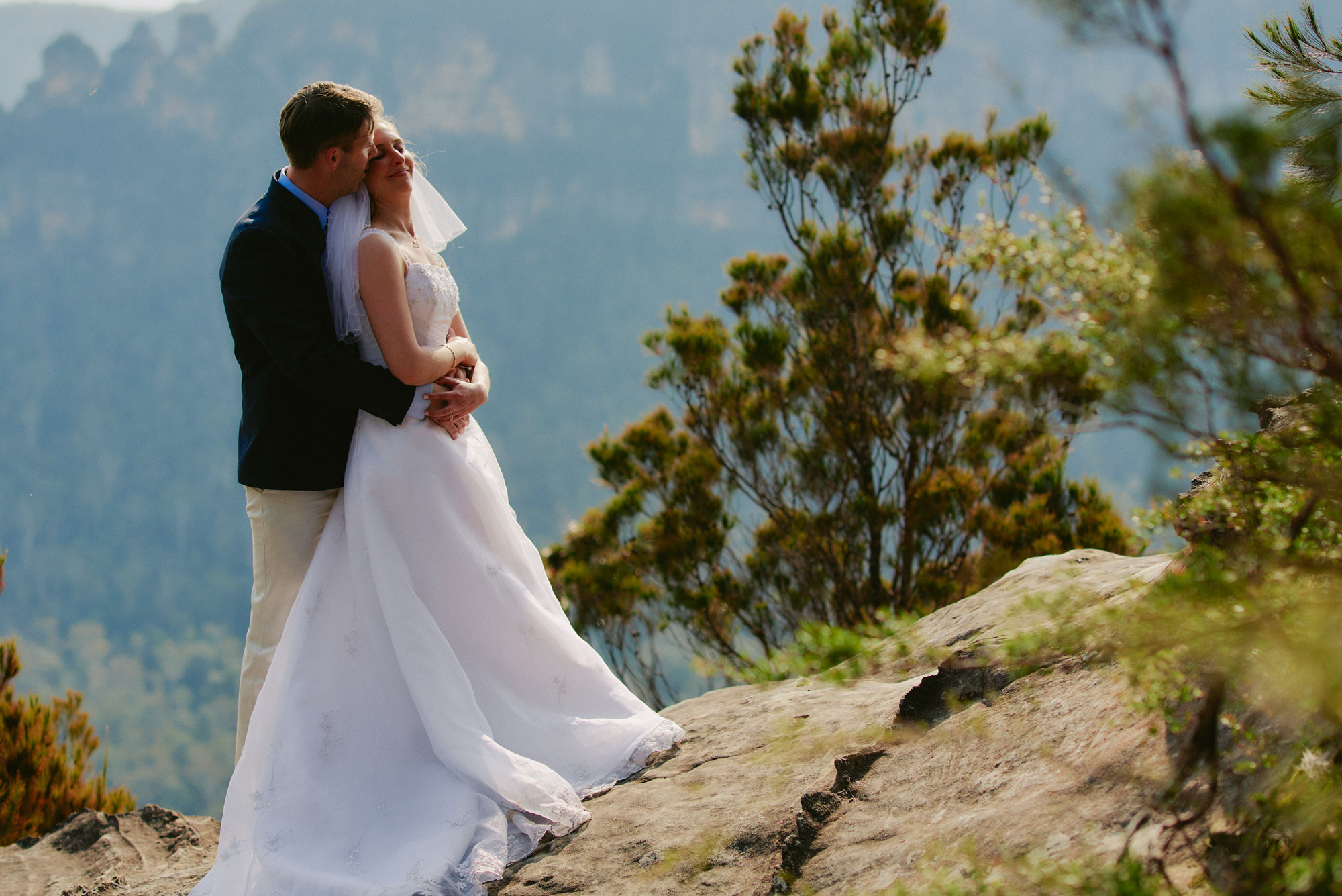 Wedding photos in Laura Blue Mountains