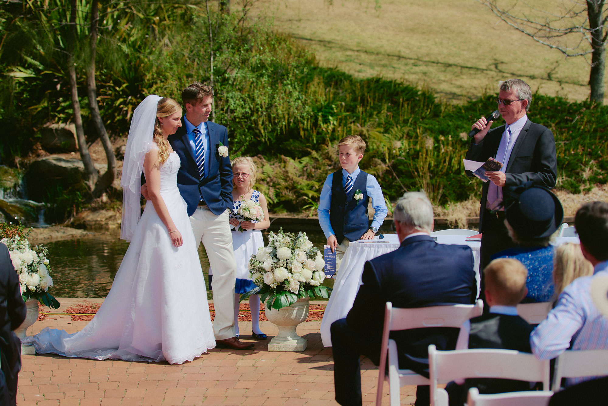 Wedding service at Fairmont Resort Blue Mountains
