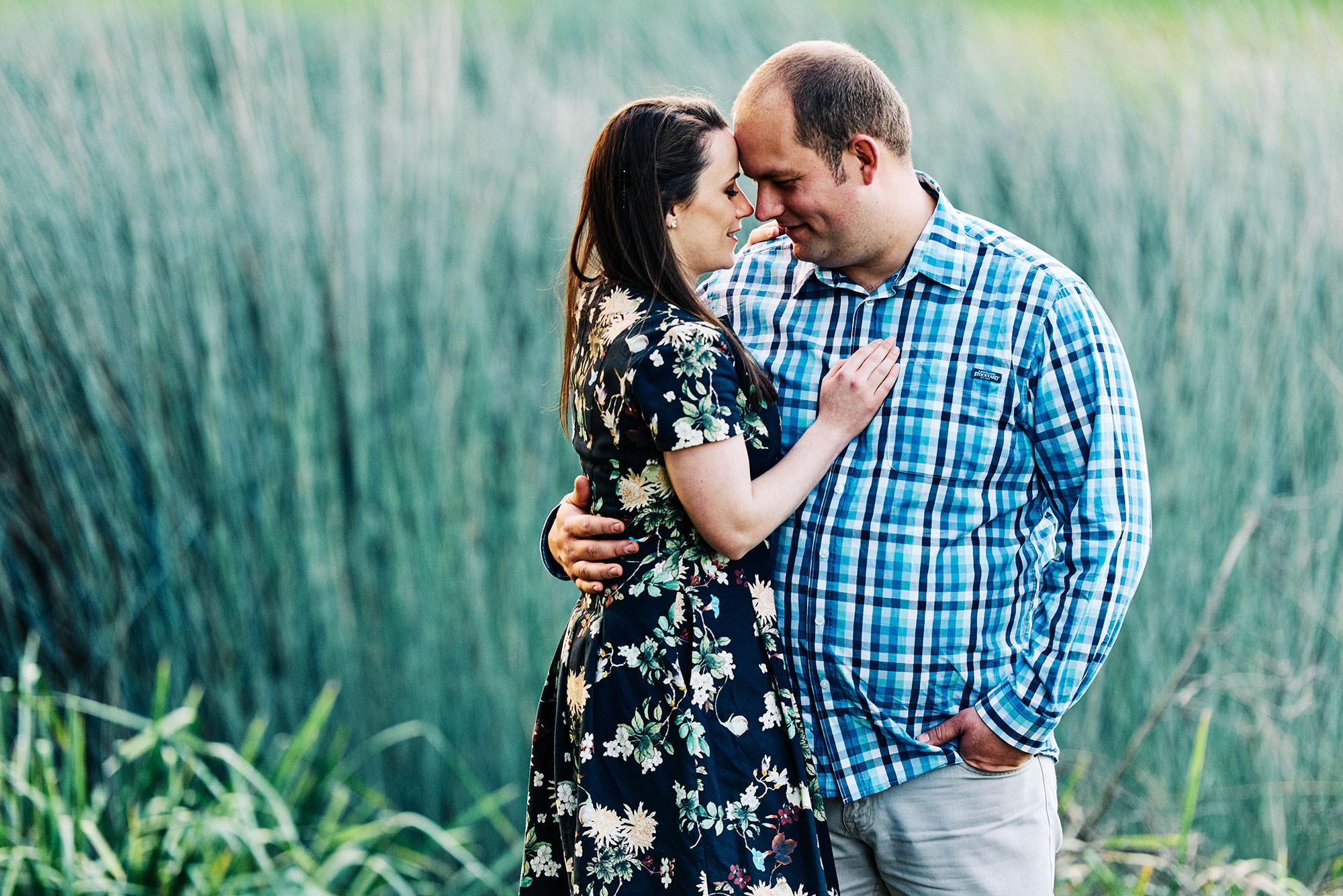 Engagement photos of James and Moira