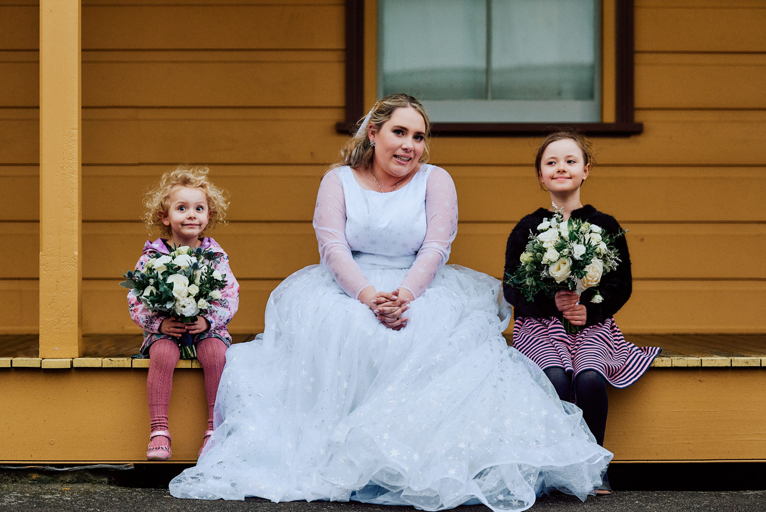 Bride with her Cousins