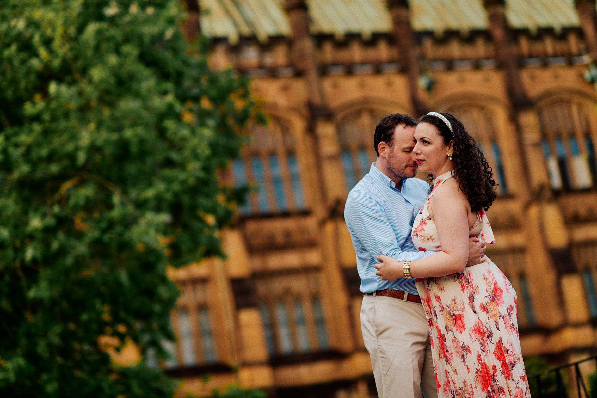 Engagement photos at Sydney Uni