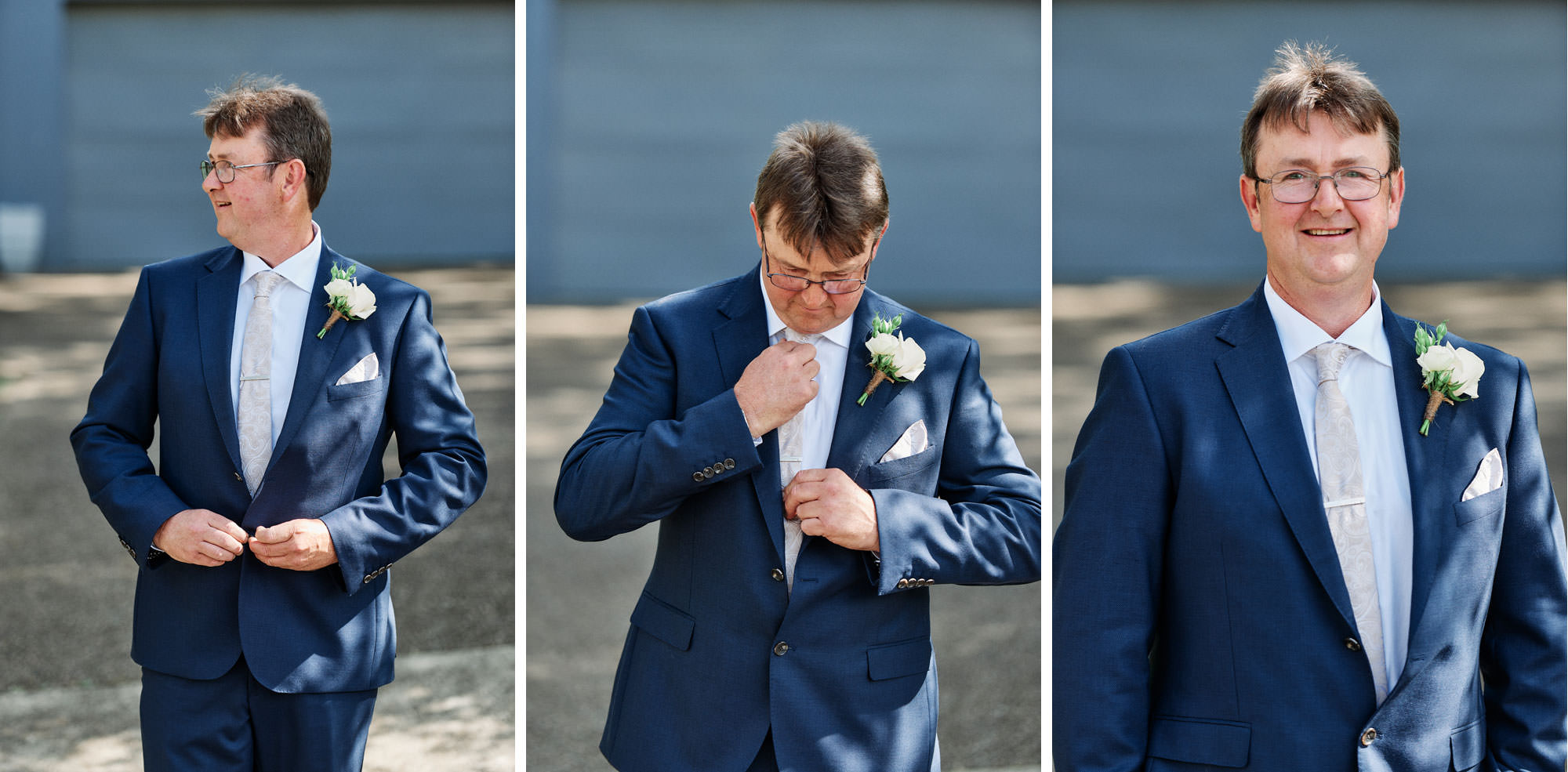 the very dapper groom ready for his wedding