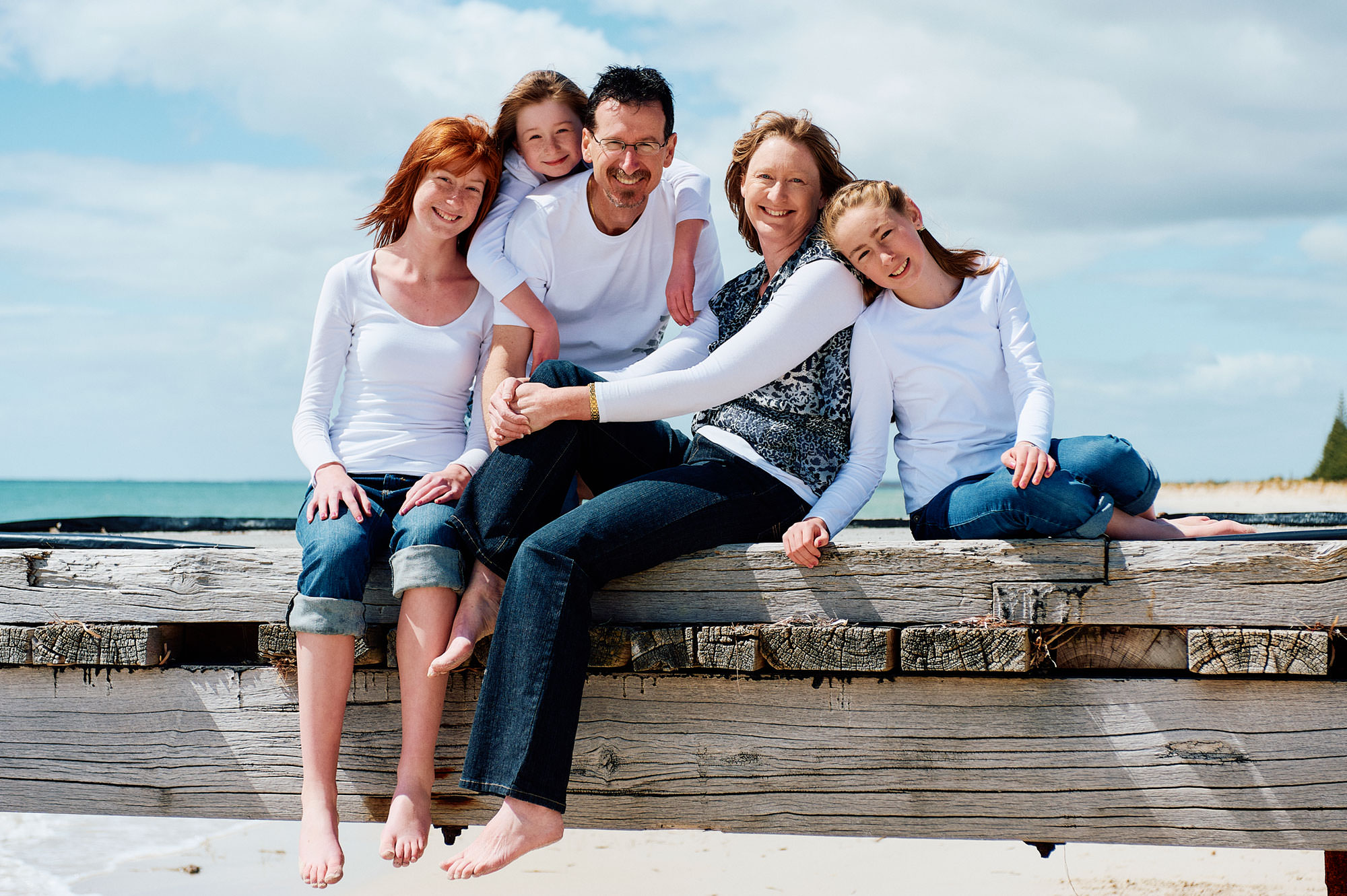 Busselton Portrait session: Brian, Shelley and and family