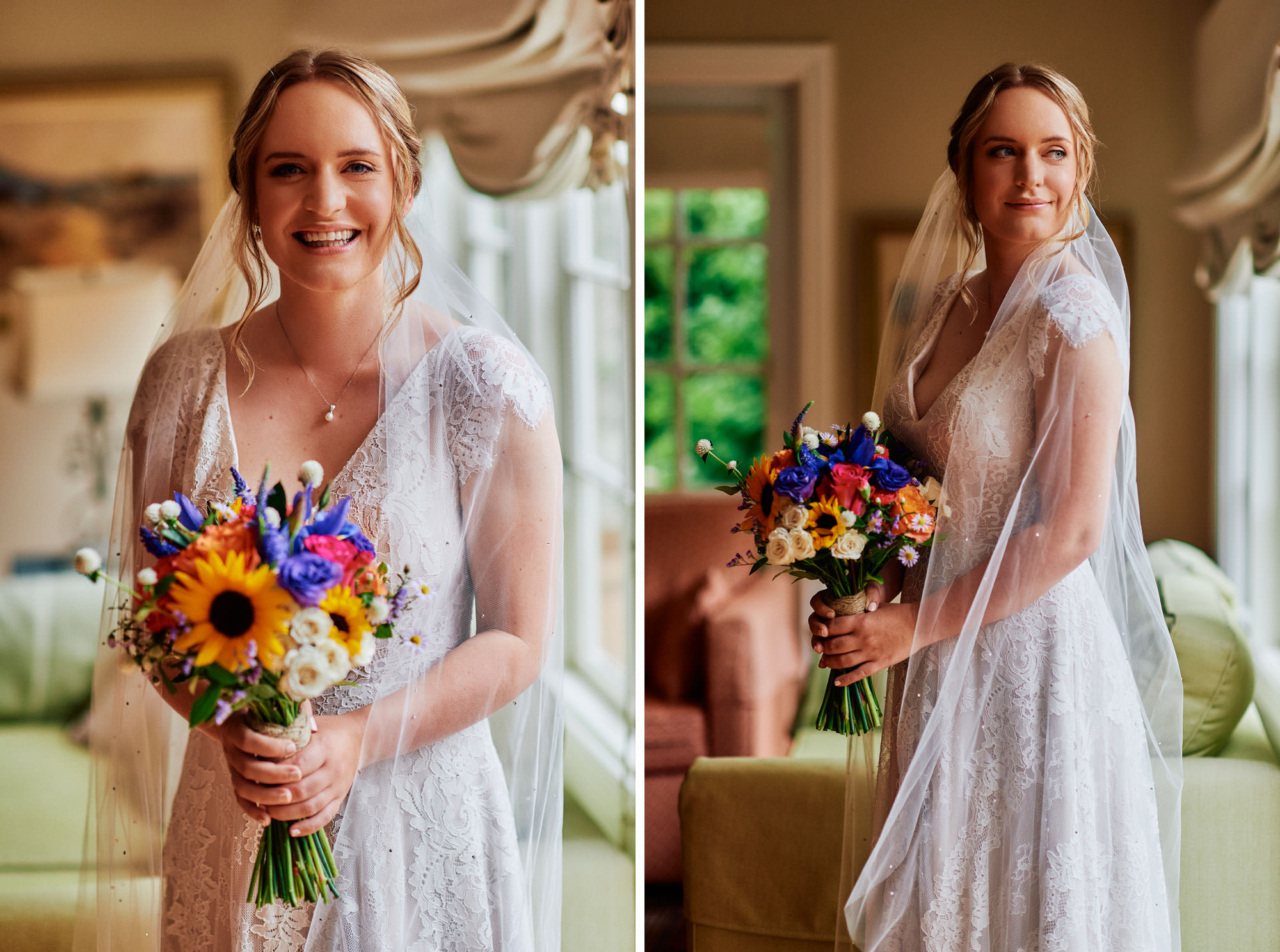 Bridal portraits in the Blue Mountains