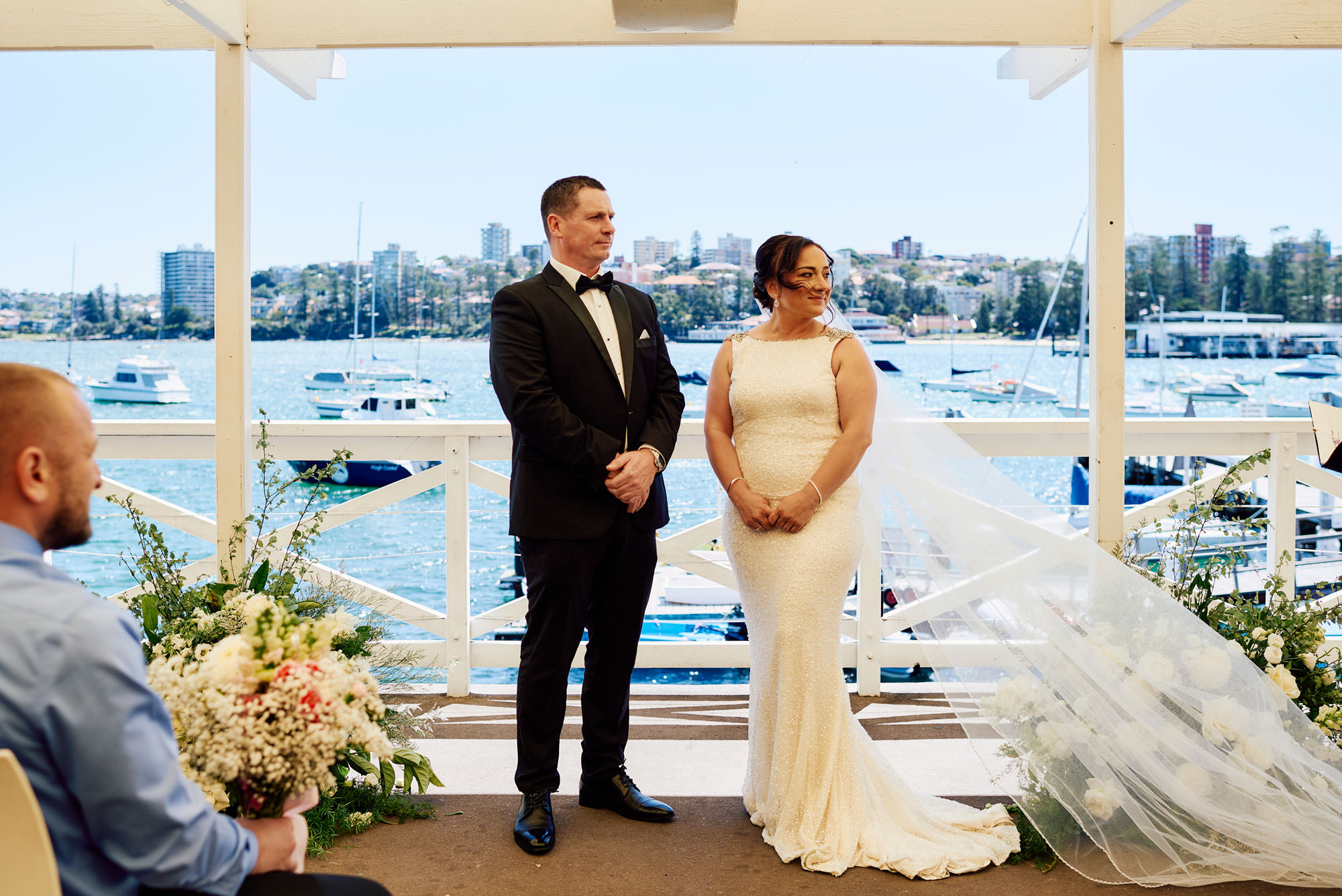 Manly Yacht Club wedding