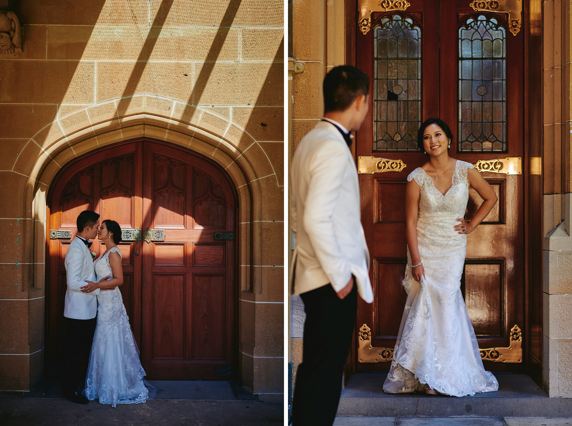 Vu and Vivian wedding photos at Sydney Uni