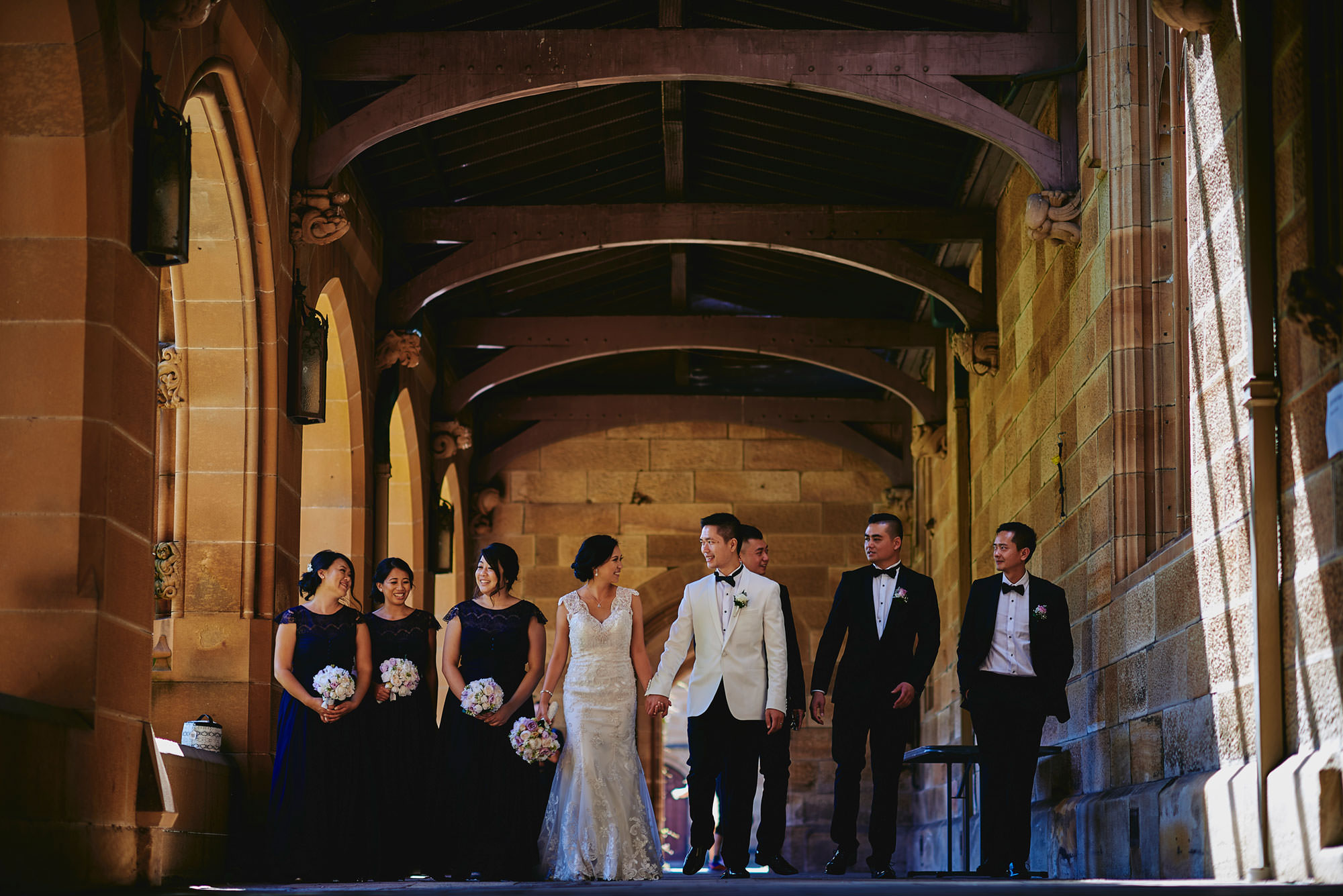 Sydney University wedding photos of Vu and Vivian